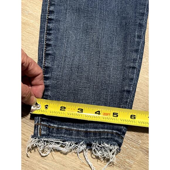 Kut from the Kloth Jeans 16‎ Donna High Rise Ankle Skinny Raw Hem EUC - Picture 10 of 10